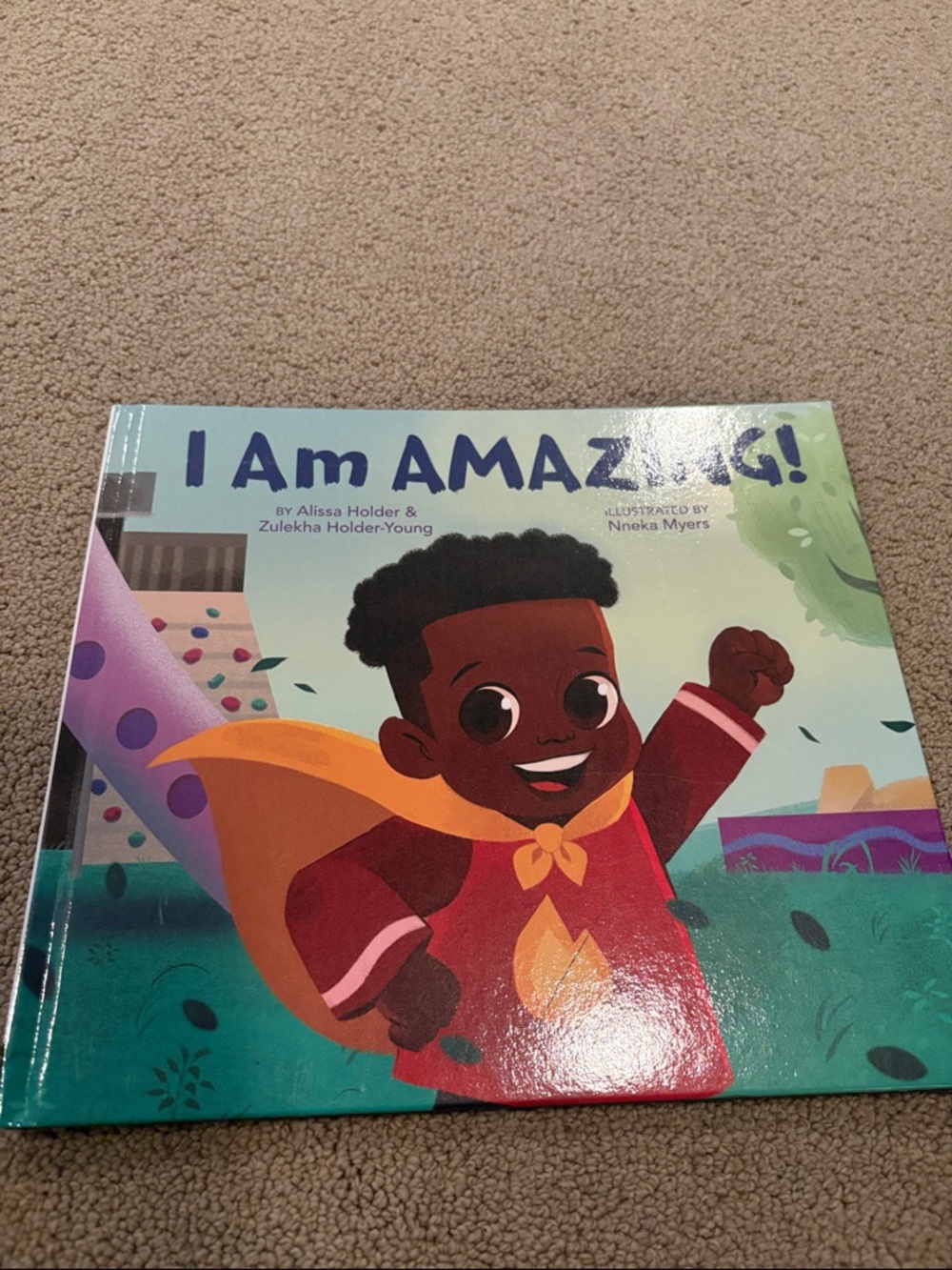 Children's Picture Book - Green/Cyan Cover